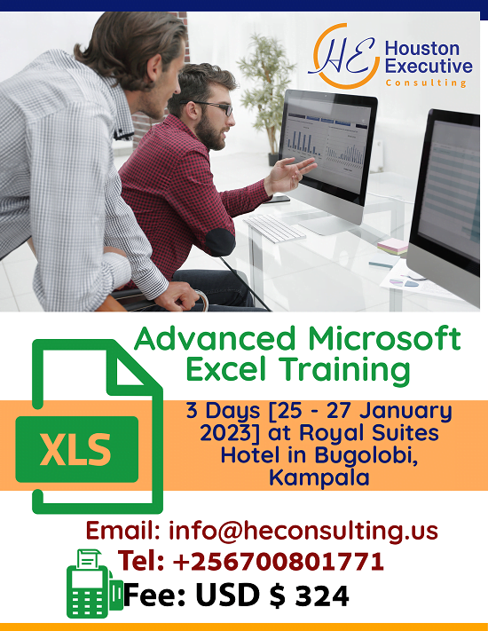 Advanced Microsoft Excel Training in Uganda ads