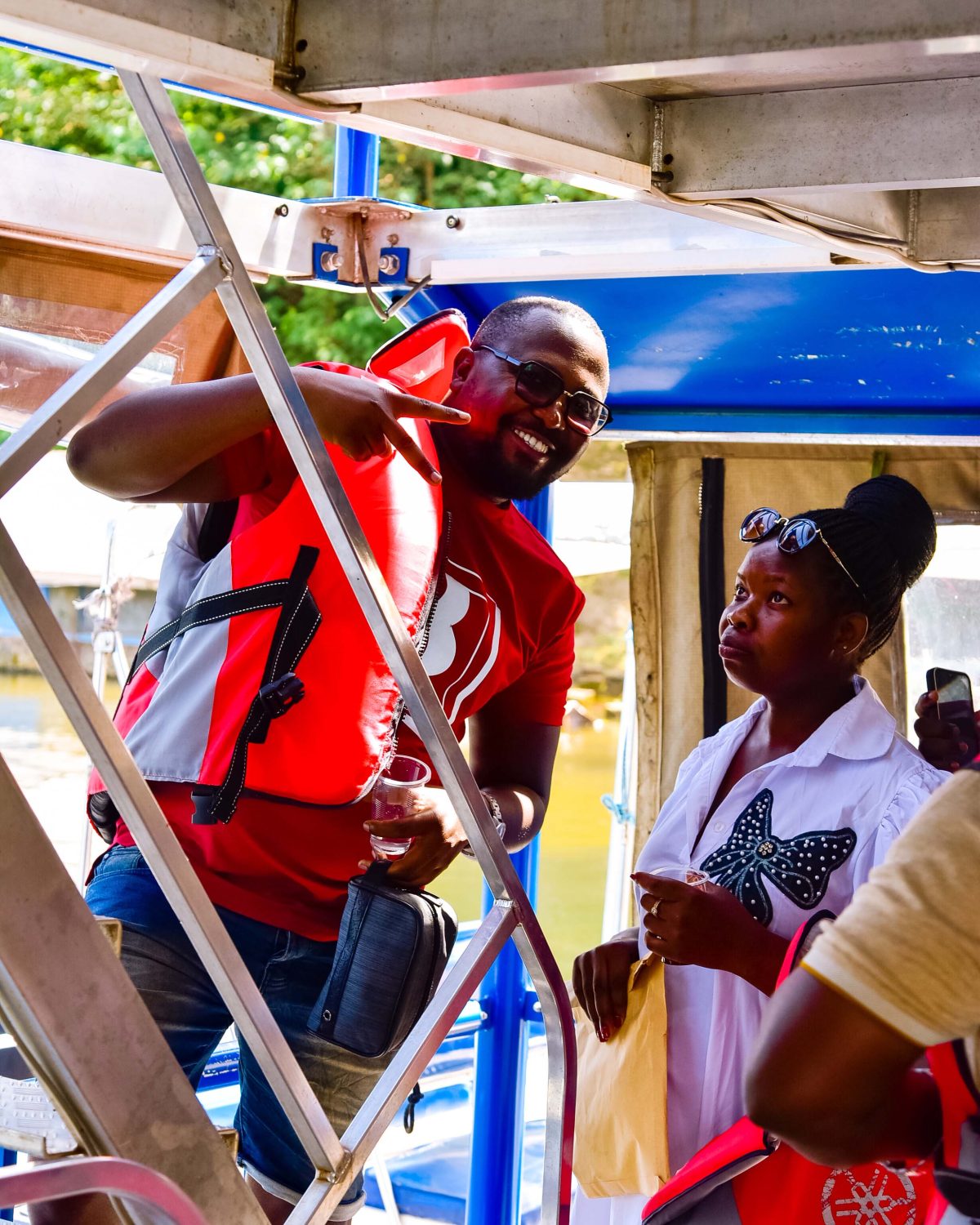 Team Building BoatCruisePhotos Parliament of Uganda Houston